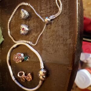 Elegant Silver Jewelry Set